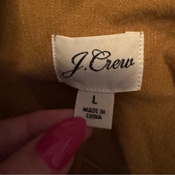 J. Crew Corduroy Garment Dyed Trucker Jacket L - Picture 7 of 11